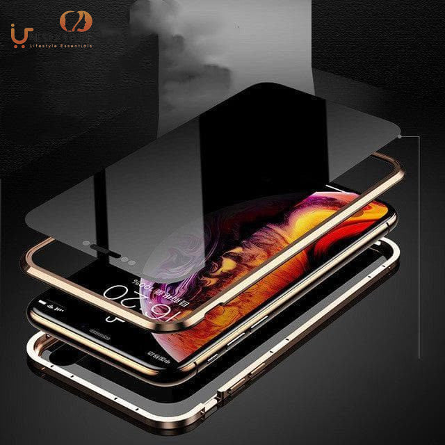 Phone Case Anti-peep Magnetic Protective Shell Magnetic Privacy Glass Case For Phone - UnisexStuff