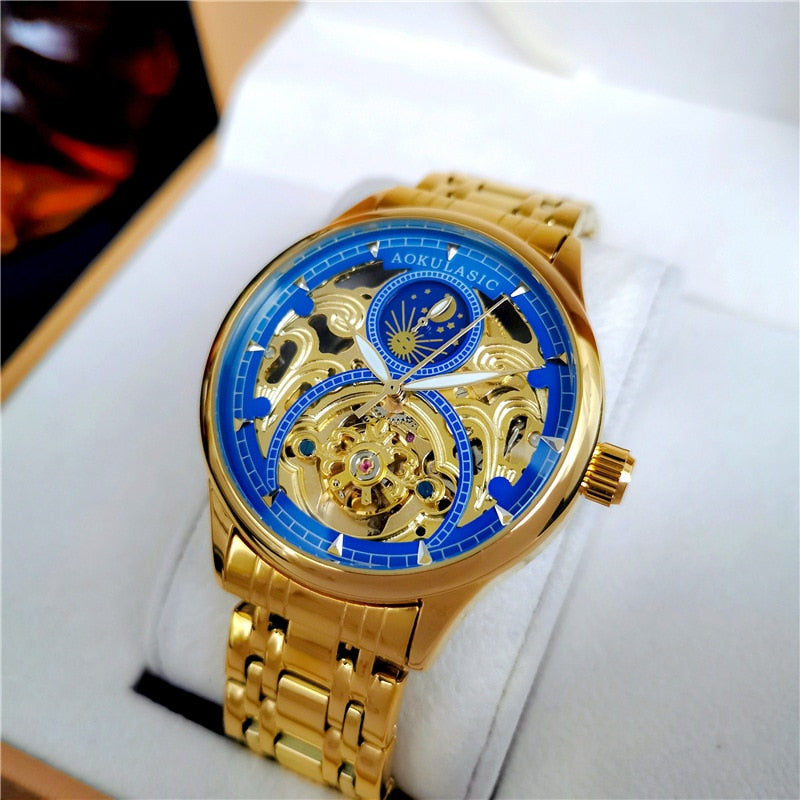 AOKULASIC Luxury Mechanical Automatic Watch