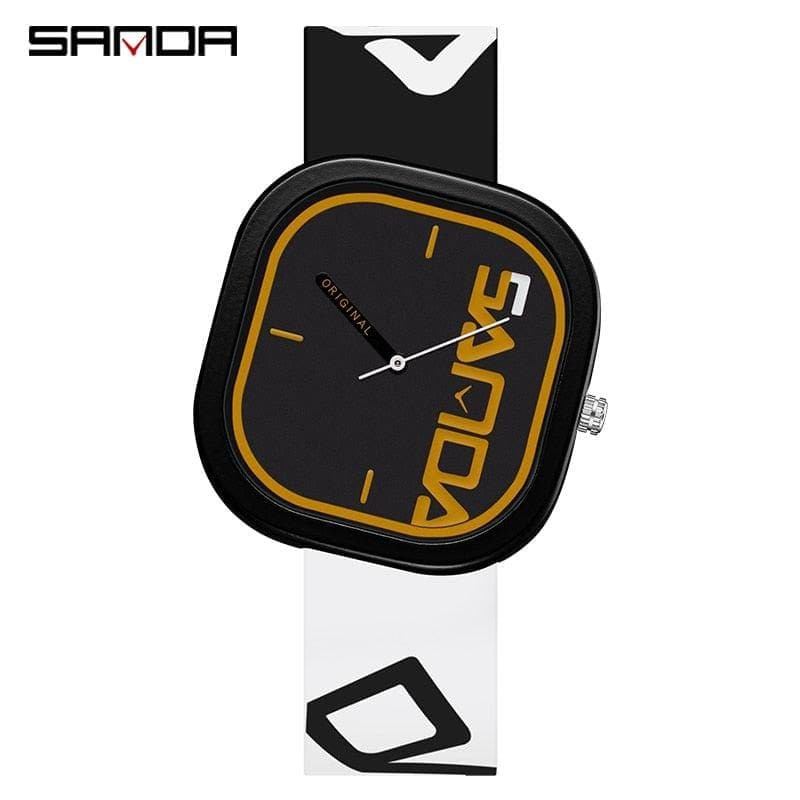 SANDA New Fashion Sports Brand Quartz Casual Silicone Watch - UnisexStuff