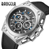 BAOGELA Luxury Watch Men Waterproof 5TM Chronograph Quartz Watch Classic 316 Stainless Steel Wrist Watches Relogio Masculino