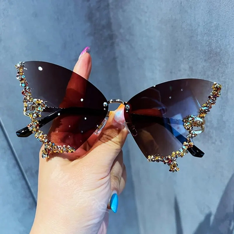Diamond Butterfly Women Sunglasses – UnisexStuff