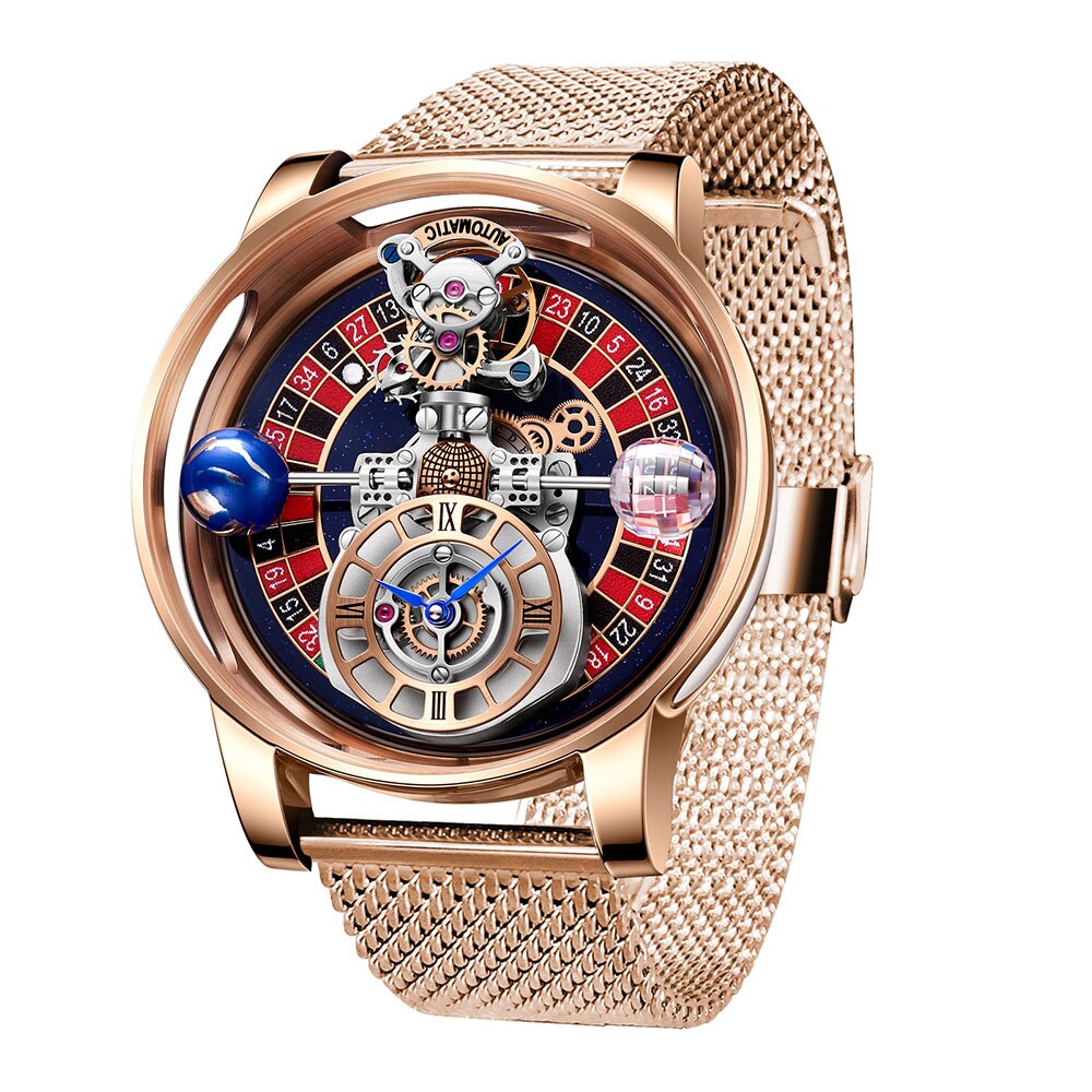 J&C Pindu Design Celestial Roulette Watch