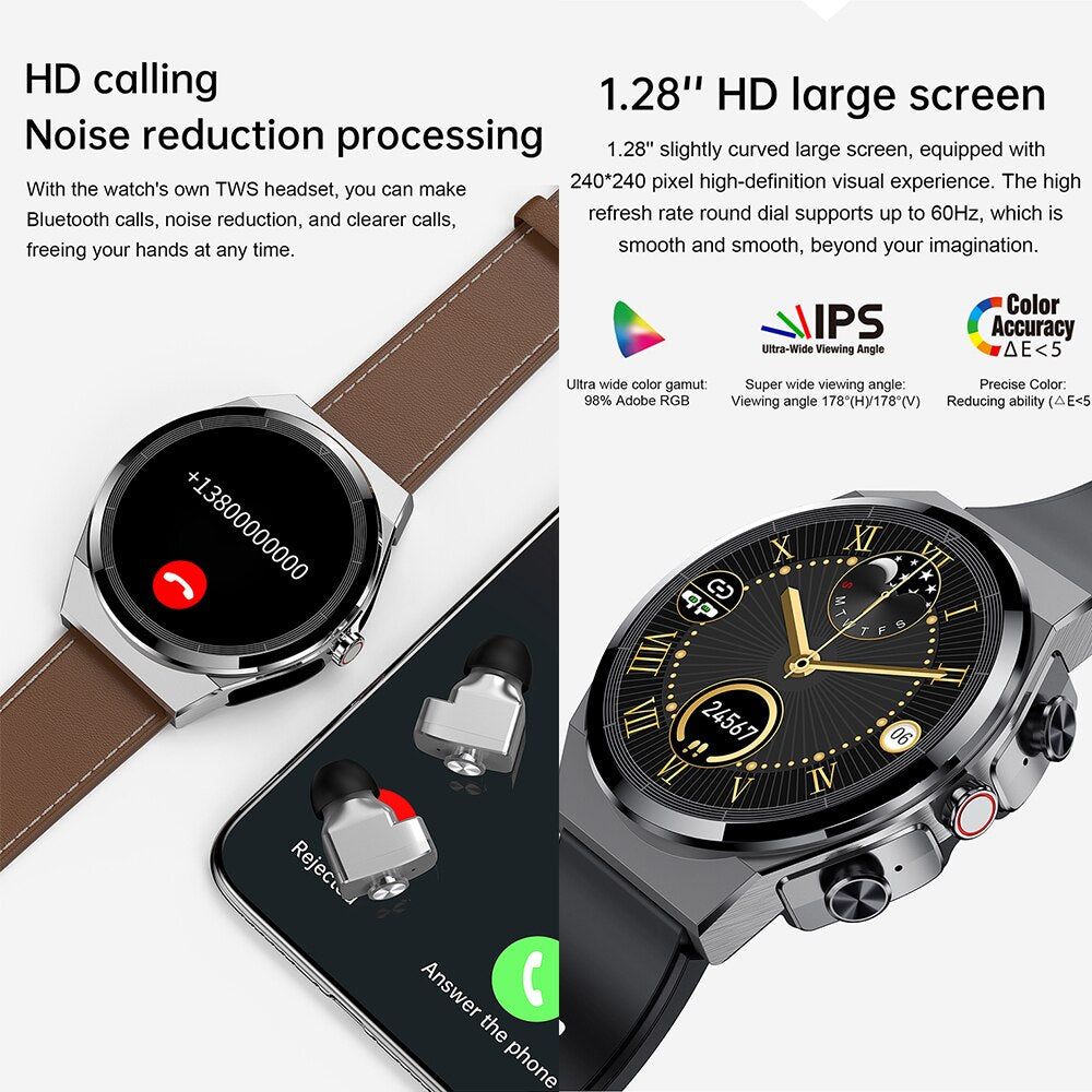 2in1 TWS Earphone With Smartwatch