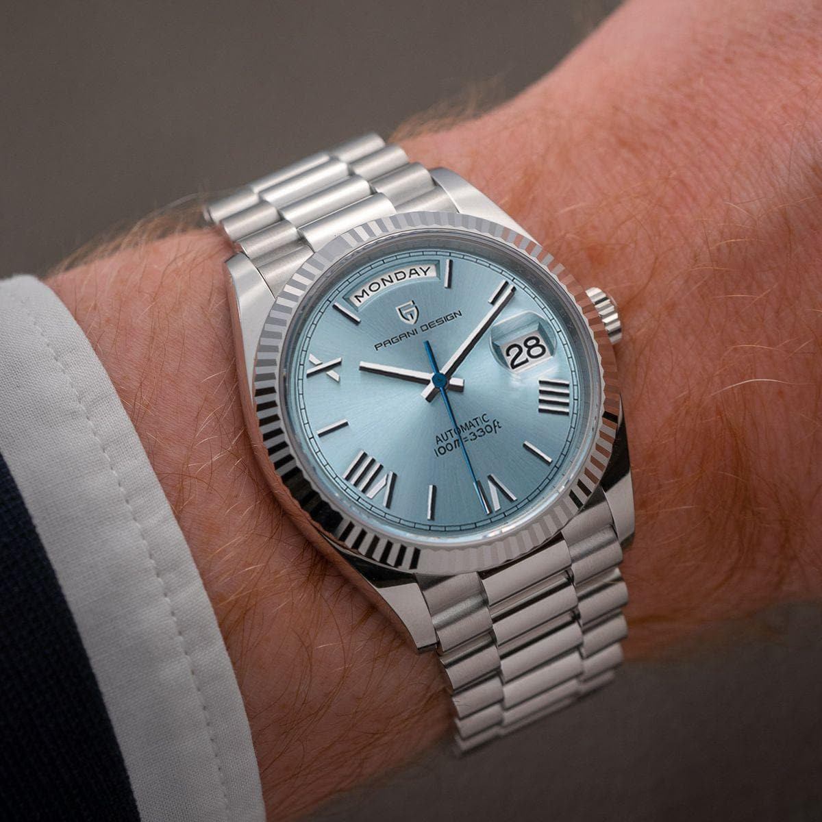 PAGANI DESIGN DD36 Automatic AR Sapphire Glass Mechanical watch - UnisexStuff
