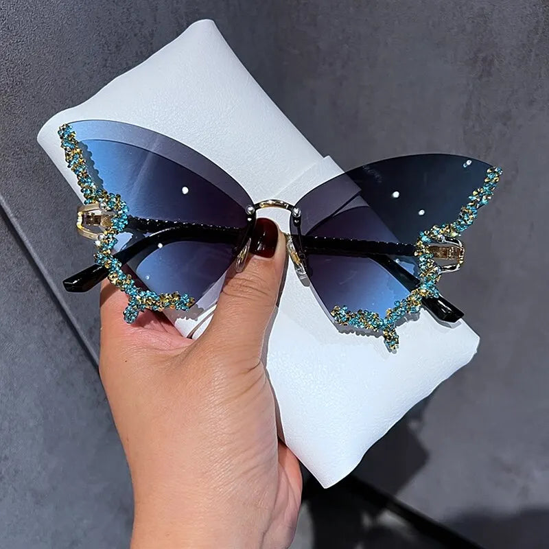 Diamond Butterfly Women Sunglasses – UnisexStuff
