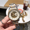 Rolex Skeleton Casual Men's Quartz Chain Watch - UnisexStuff