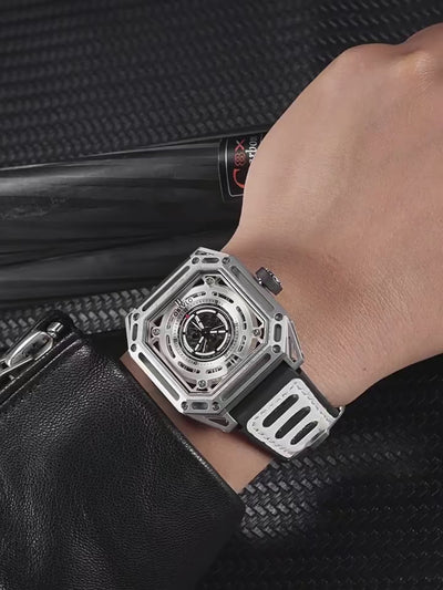 OBLVLO Luxury Brand Sport Self-wind Mechanical Automatic Watch