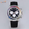 Rolex rainbow Mechanical diamond Watch - UnisexStuff