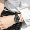 LIGE s Stainless Steel Ultra-Thin Casual Wristwatch Quartz Brand Waterproof Watch - UnisexStuff