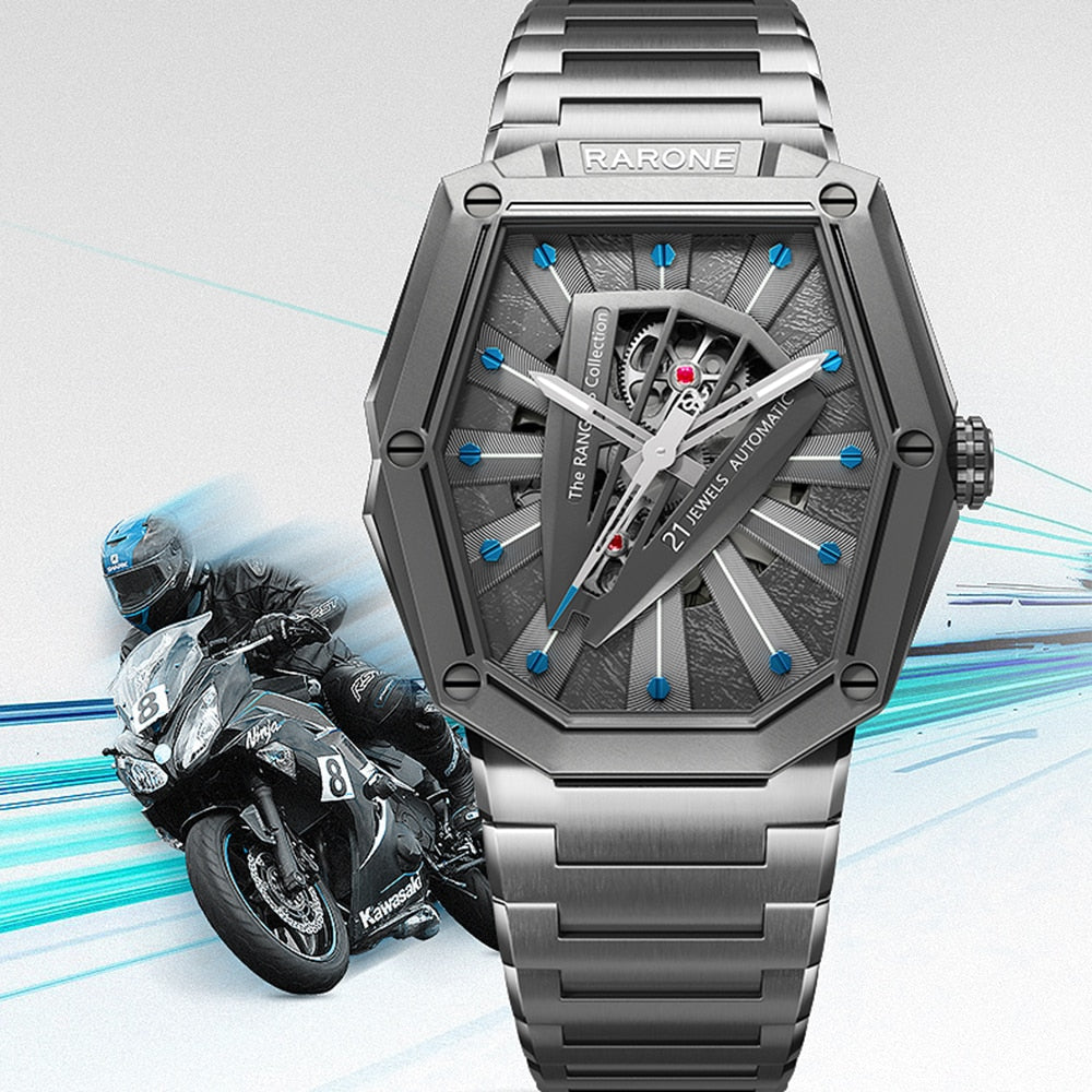 Luxury Automatic Mechanical Stainless Steel Luminous watch