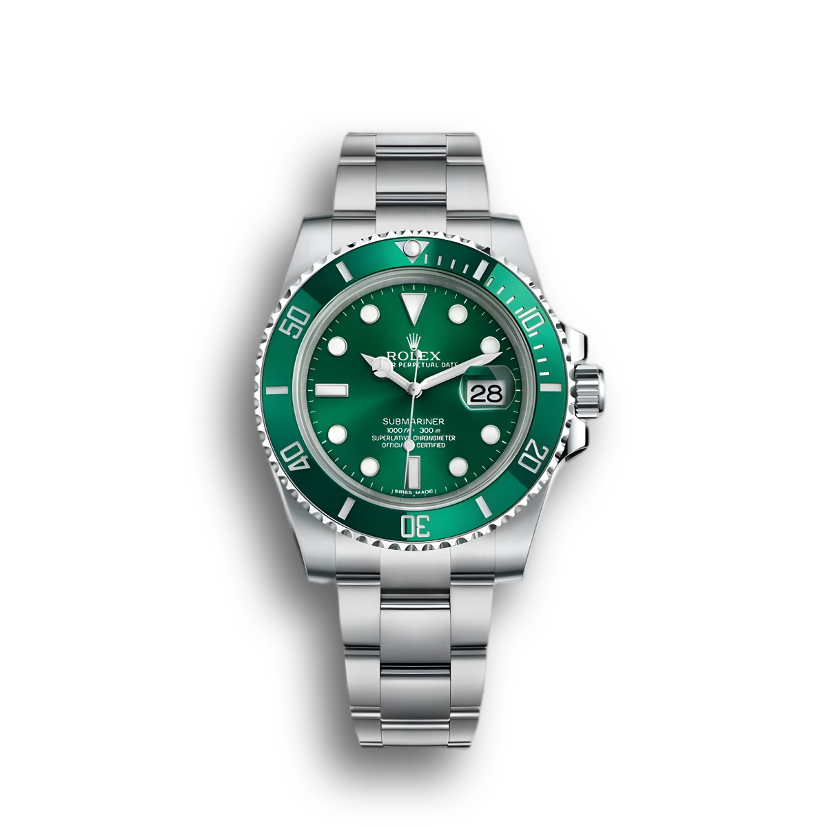 Rolex Submariner Green Dial Watch (Hulk)