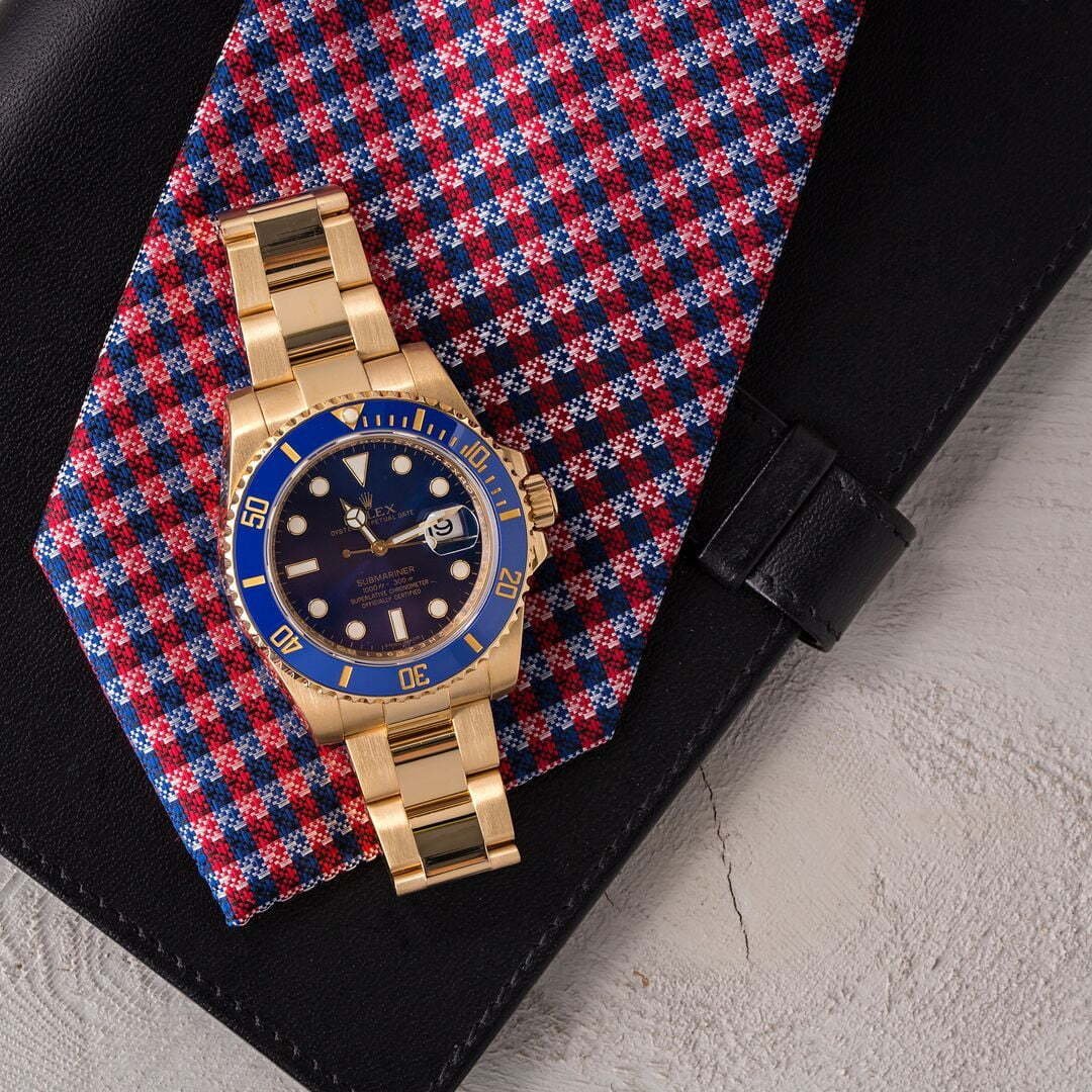 Rolex Submariner Date Blue Watch