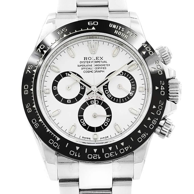 Rolex Daytona Stainless Steel Black Bezel watch