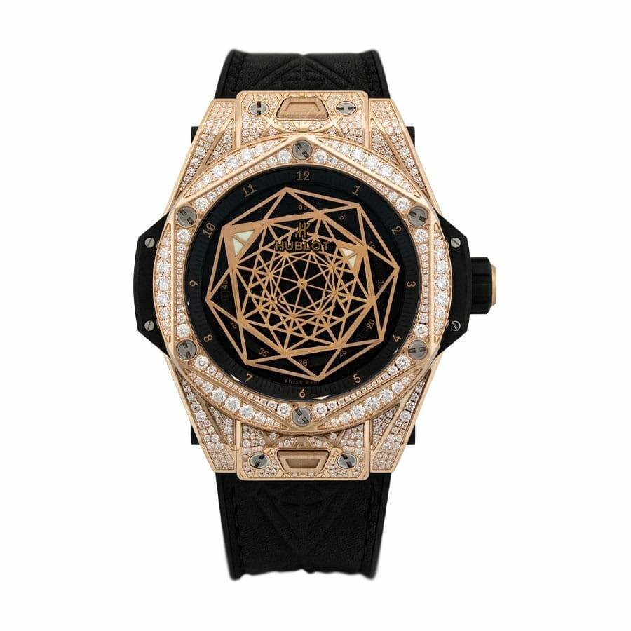 Hublot Big Bang Sang Bleu King Gold Watch