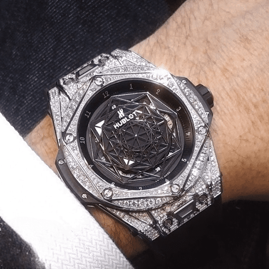 Hublot Big Bang Sang Bleu Titanium watch