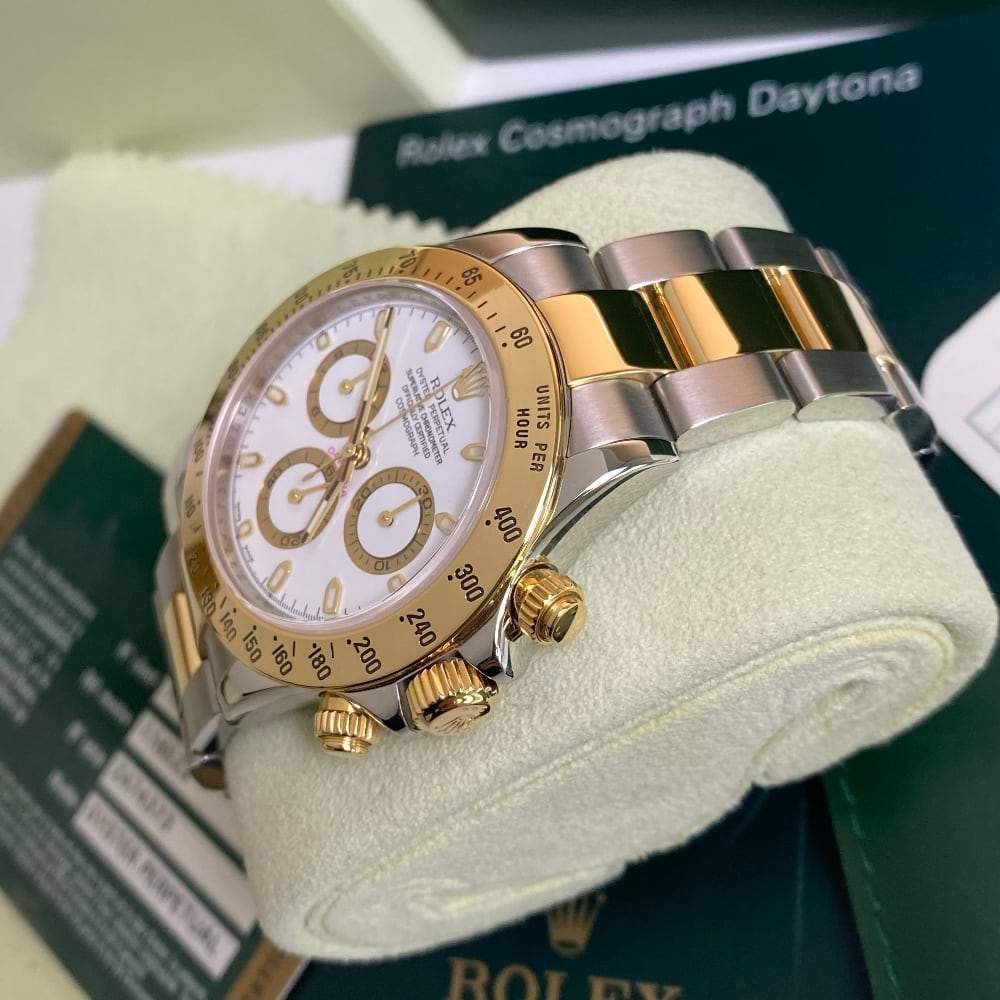 Rolex Daytona Two-Tone White Dial watch