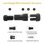 Low Voltage Fast lock Waterproof Wire Connector Jointer